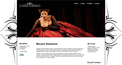 Desktop Screenshot of copperpowered.com